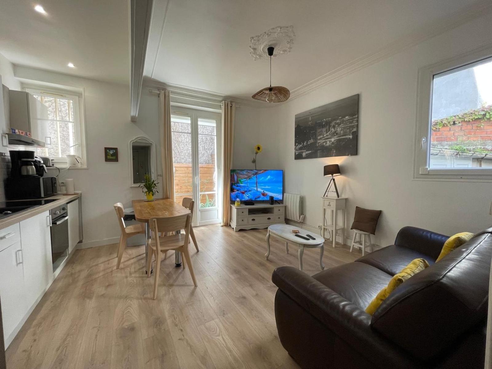 Apartament Boulogne 3 Pieces Avec Terrasse Zewnętrze zdjęcie